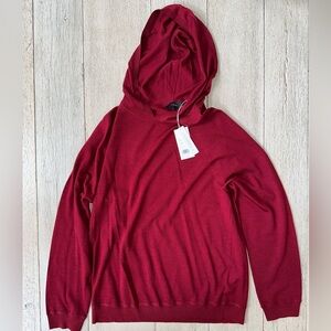 Men's Vince merino wool hoodie